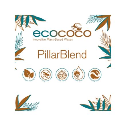 EcoCoco Pillar Blend kókuszviasz 1 kg 