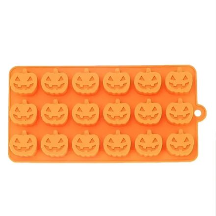 Halloween tökök szilikonforma 