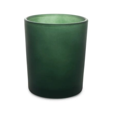 Matt Palackzöld gyertyaüveg 365 ml