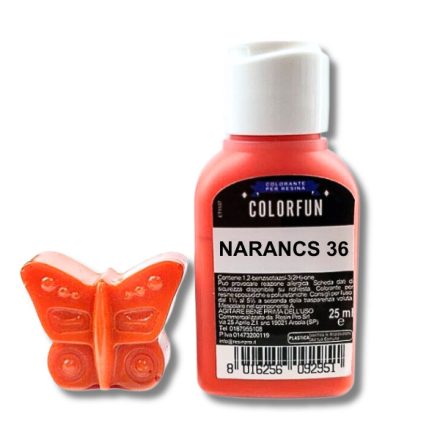  RESIN PRO Narancs színező - 25 ML 