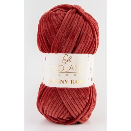 Wolans Bunny Baby mályvás vörös 100 g 18