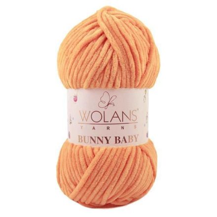Wolans Bunny Baby pasztell narancs 100 g 39