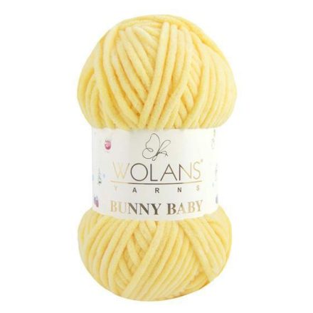 Wolans Bunny Baby  pasztell sárga 100 g 44