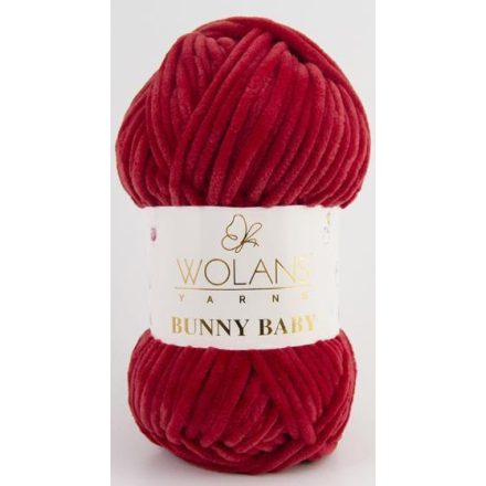 Wolans Bunny Baby sötét piros 100 g 58