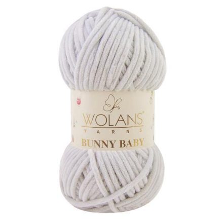 Wolans Bunny Baby világos szürke 100 g 36