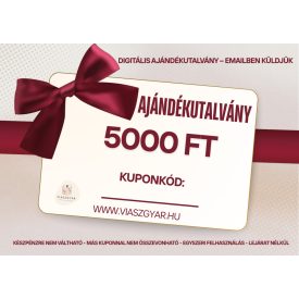 Digitális ajándékutalvány – 5 000 Ft
