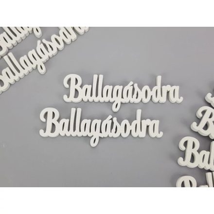 "Ballagásodra" felirat 10cm 8db