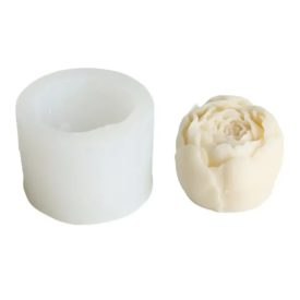 Szilikon virágforma - Bazsarózsa 4.0