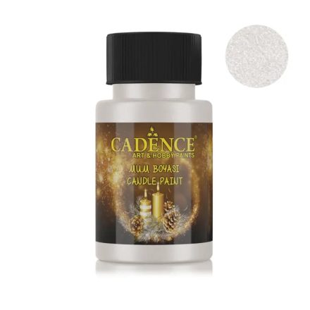 Cadence gyertya és szappanfesték - ezüst 50 ml