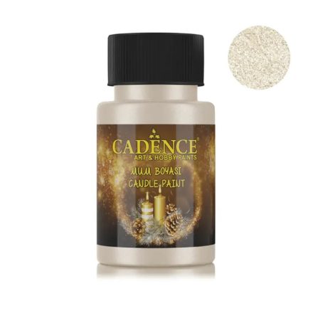 Cadence gyertya és szappanfesték - ezüst arany 50 ml