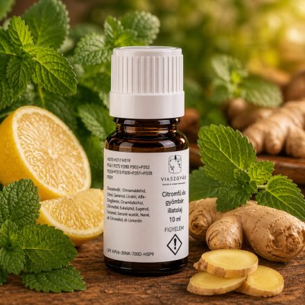 citromfű és gyömbér 10 ml illatolaj 