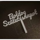 Egyedi, 2 szavas beszúrós felirat – gyertya és virágboxokhoz