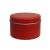 Fémdoboz gyertyatöltéshez - 120 ml - Piros