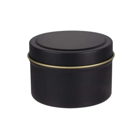 Fémdoboz gyertyatöltéshez - 240 ml Piros