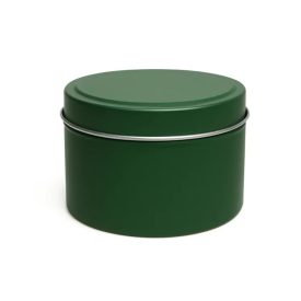 Fémdoboz gyertyatöltéshez - 120 ml - Zöld