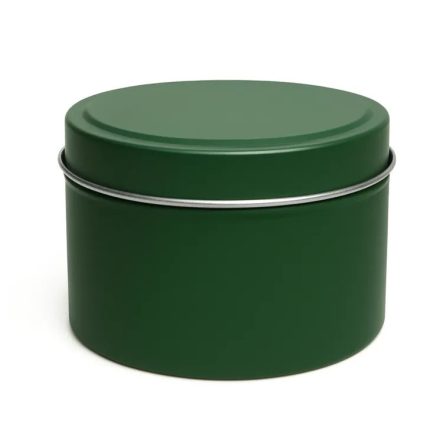 Fémdoboz gyertyatöltéshez - 240 ml Zöld