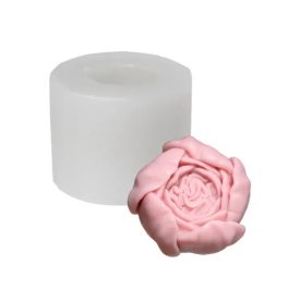 Szilikon virágforma - Új bazsarózsa
