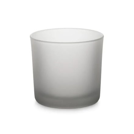 Gyertya üveg Szürke 165 ml