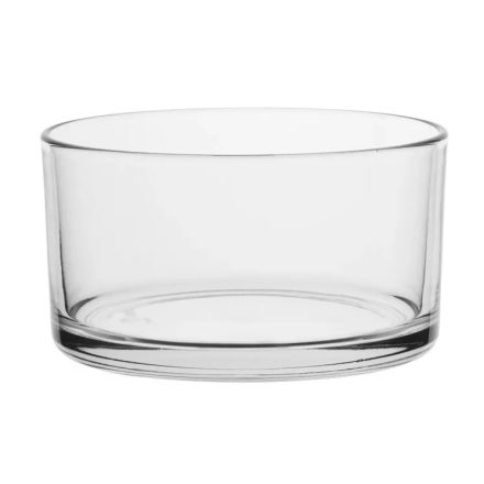 gyertyaüveg  700 ml 14 cm - Átlátszó
