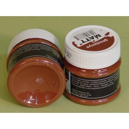 Pentart Matt akrilfesték 50ml gesztenye