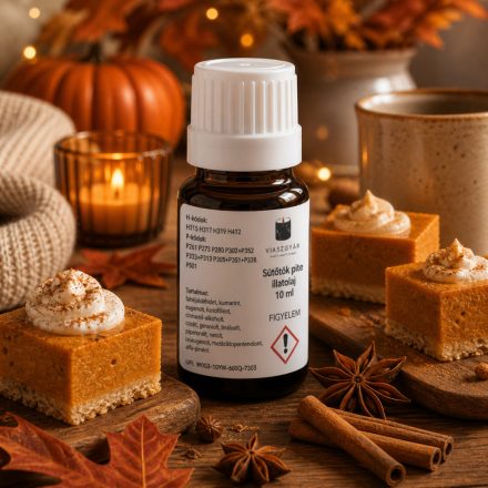 Sütőtök Pite - Pumpkin Pie (IGAZI SÜTŐTÖK) 500 ml illatolaj 