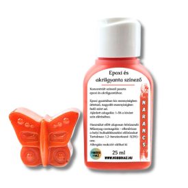 SZÍNEZŐPASZTA - NARANCS - AKRILGYANTÁHOZ - 25 ML 