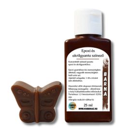 SZÍNEZŐPASZTA - BARNA - AKRILGYANTÁHOZ 25 ML 