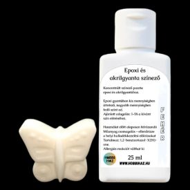 SZÍNEZŐPASZTA - FEHÉR - AKRILGYANTÁHOZ - 25 ML 