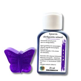 SZÍNEZŐPASZTA - LILA - AKRILGYANTÁHOZ - 25 ML 