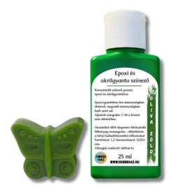 SZÍNEZŐPASZTA - OLIVA ZÖLD - AKRILGYANTÁHOZ 25 ML 