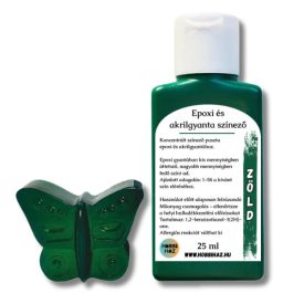 SZÍNEZŐPASZTA - ZÖLD - AKRILGYANTÁHOZ - 25 ML 