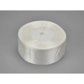 Szatén szalag fehér 4cm*22m