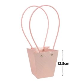 mintás virágtasak - rózsaszín